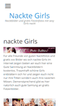 Mobile Screenshot of nacktegirls.com